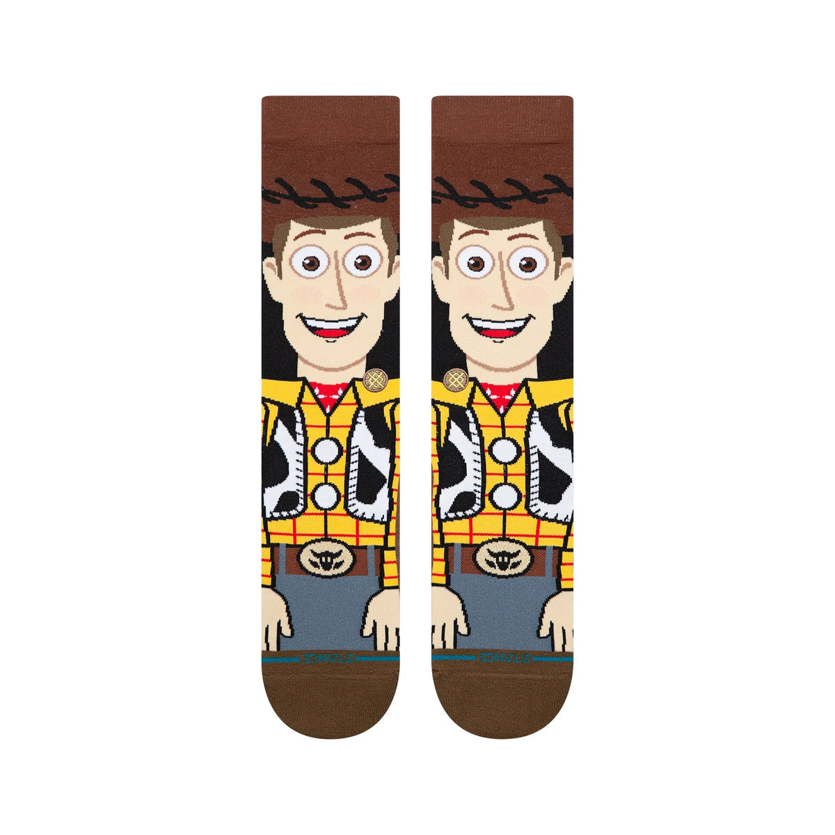 CALZINI WOODY IN COTONE MARRONE