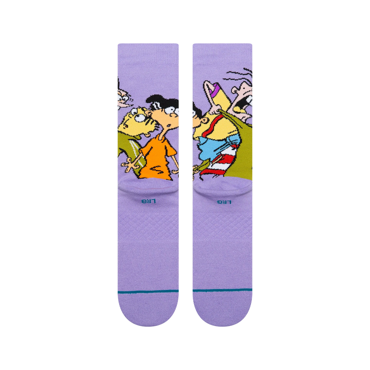 CALZINI ED EDD EDDY IN COTONE VIOLA
