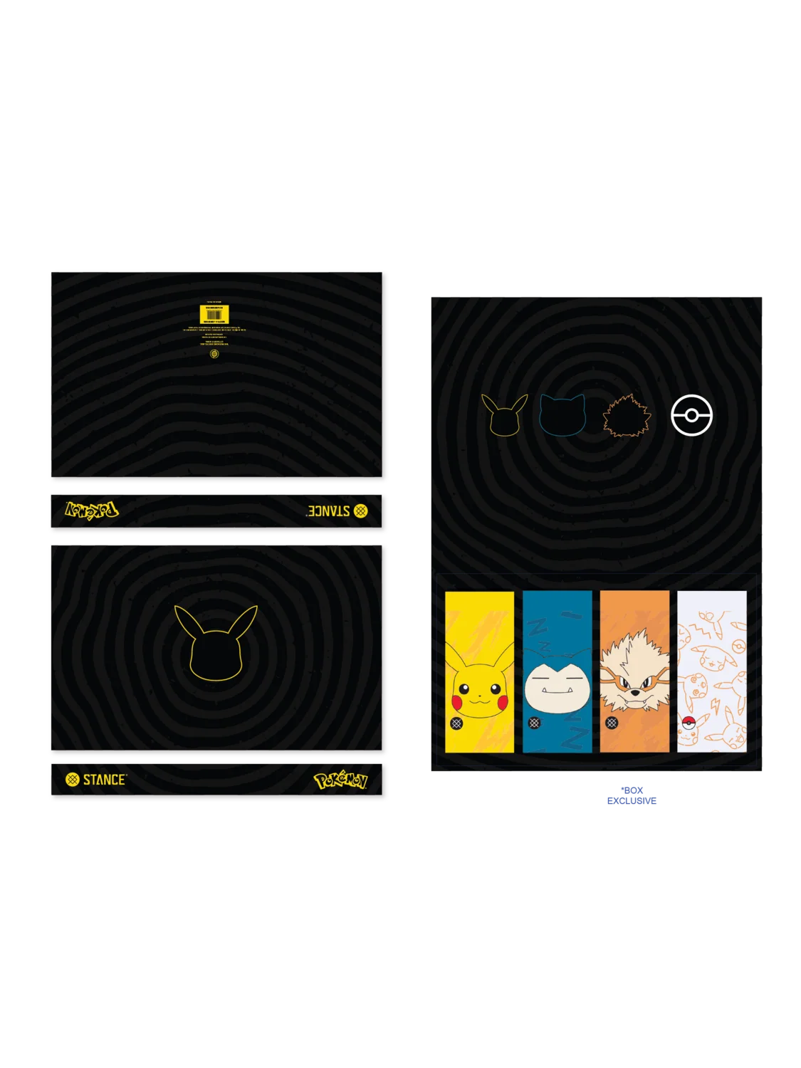 CALZINI POKEMON TRAINER BOX SET IN COTONE MULTI