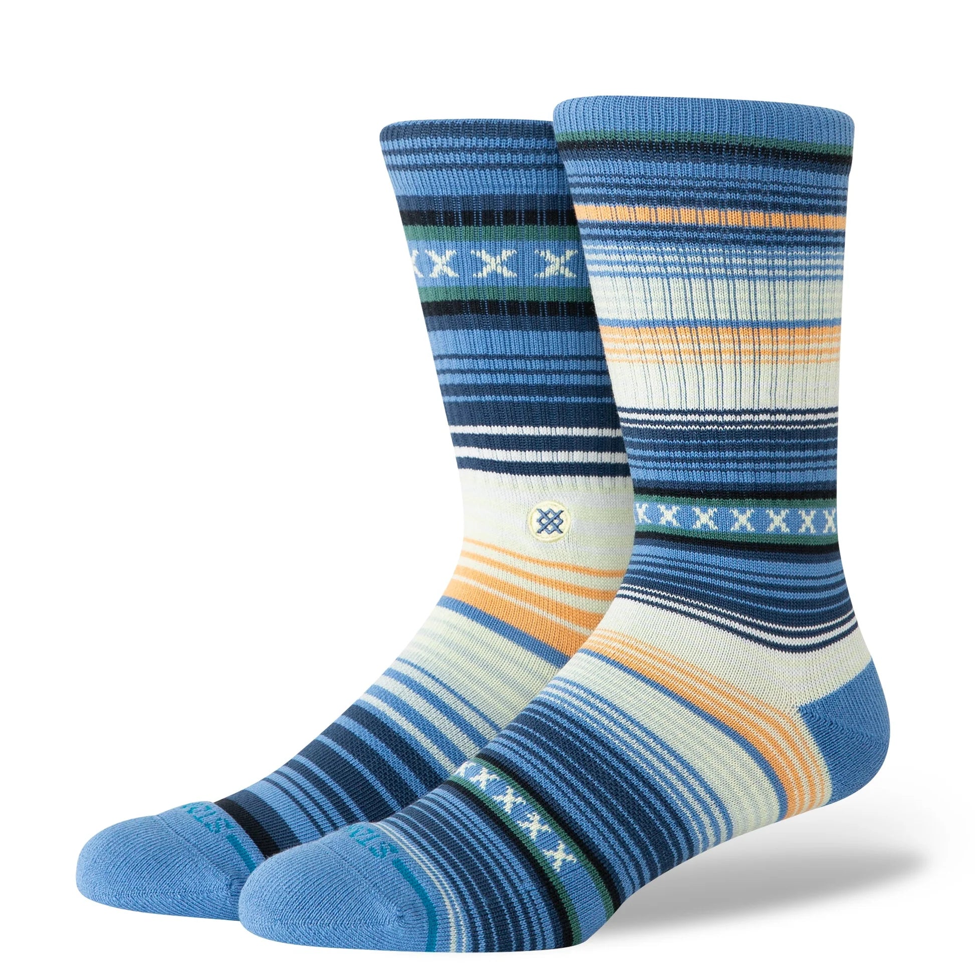 CALZINI CURREN A RIGHE CAPRIBLU