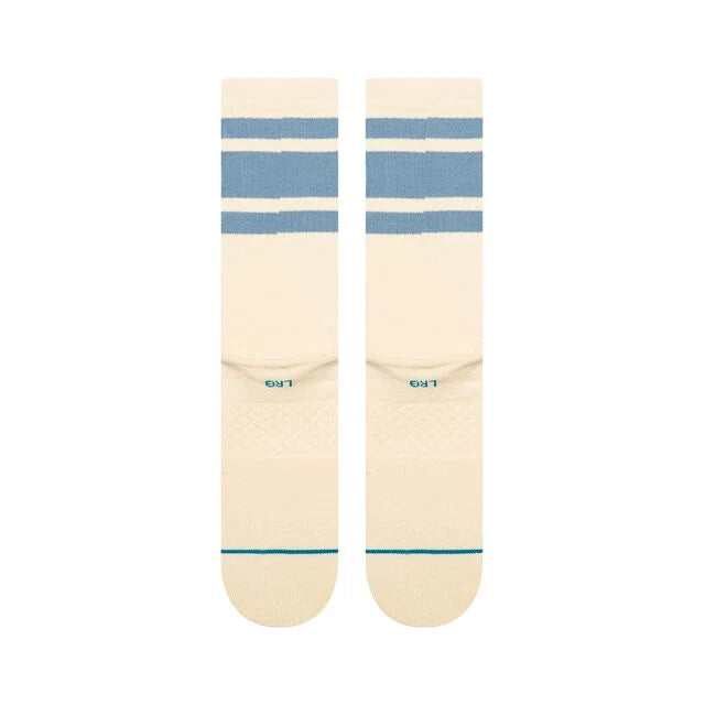 CALZINI IN COTONE BEIGE E AZZURRO