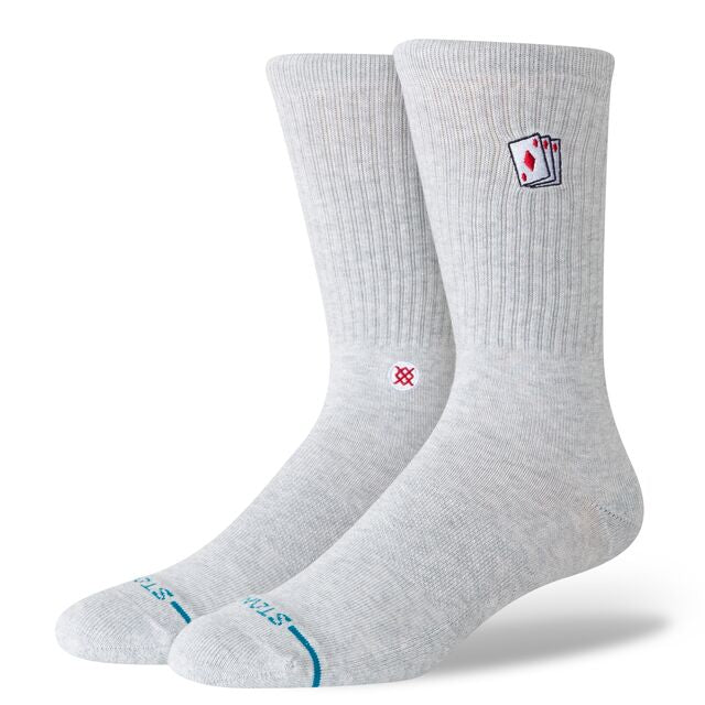 CALZINI IN COTONE GRIGIO MELANGE