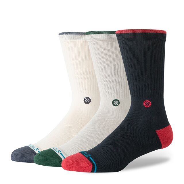 CALZINI IN COTONE MULTI-COLORE 3 PACK