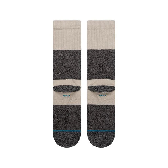 CALZINI A STRISCE IN COTONE GRIGIO