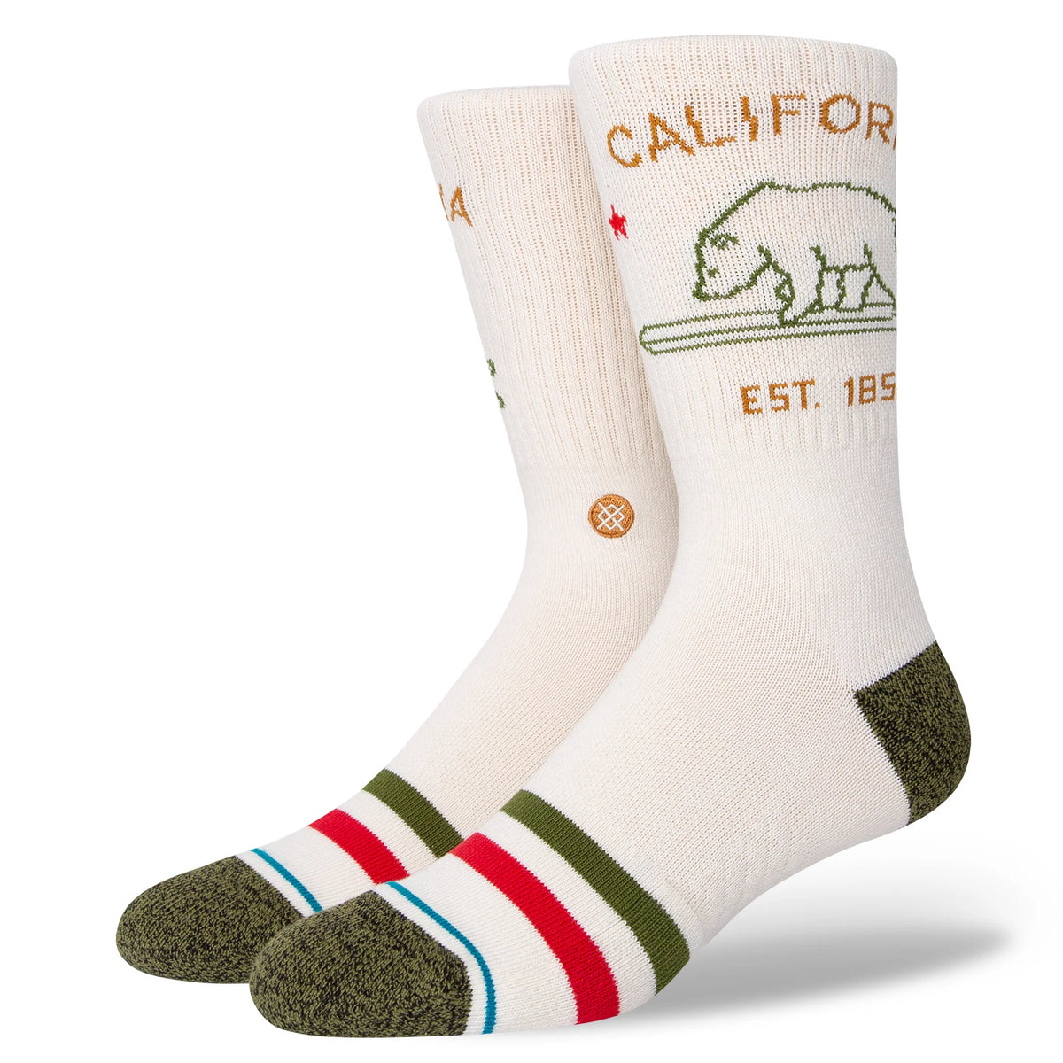 CALZINI CALIFORNIA REPUBLIC IN COTONE OFFWHITE