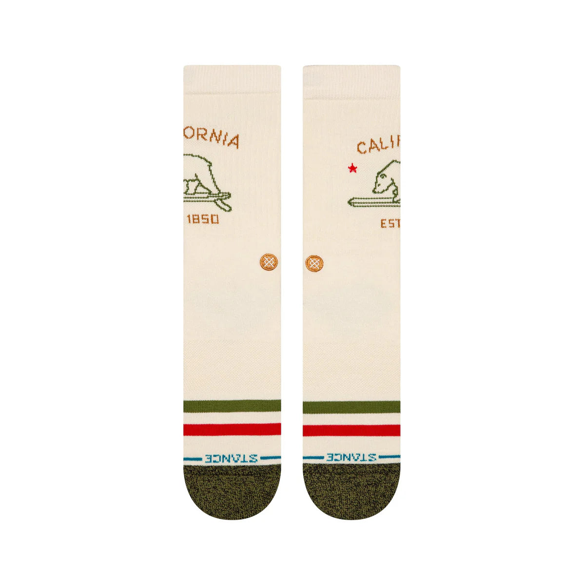 CALZINI CALIFORNIA REPUBLIC OFFWHITE