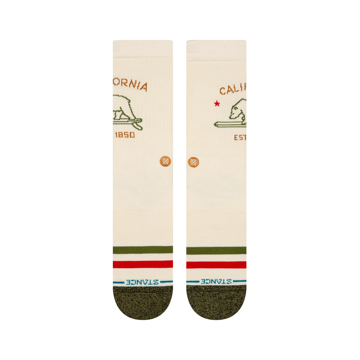 CALZINI CALIFORNIA REPUBLIC IN COTONE OFFWHITE
