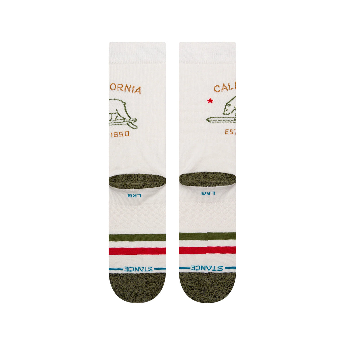 CALZINI CALIFORNIA REPUBLIC IN COTONE OFFWHITE