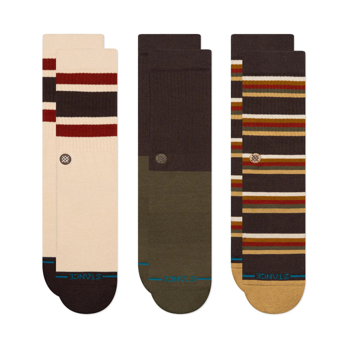 STANCE - MILL HOUSE 3 PACK CREW