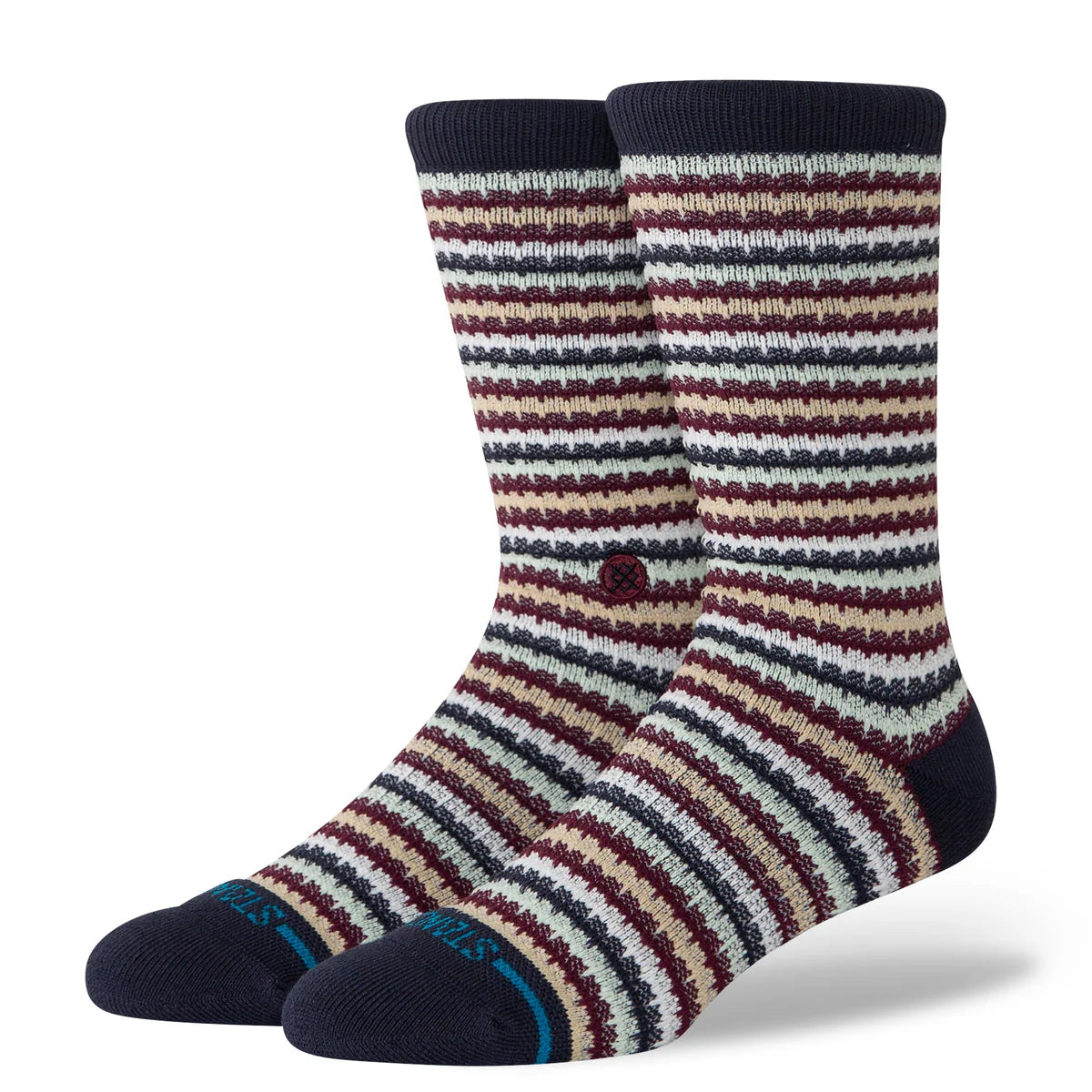 STANCE - CHICLETS WAFFLE KNIT CREW