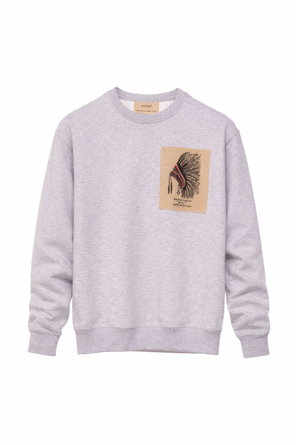 FELPA GIROCOLLO DARK NIGHT GRIGIA