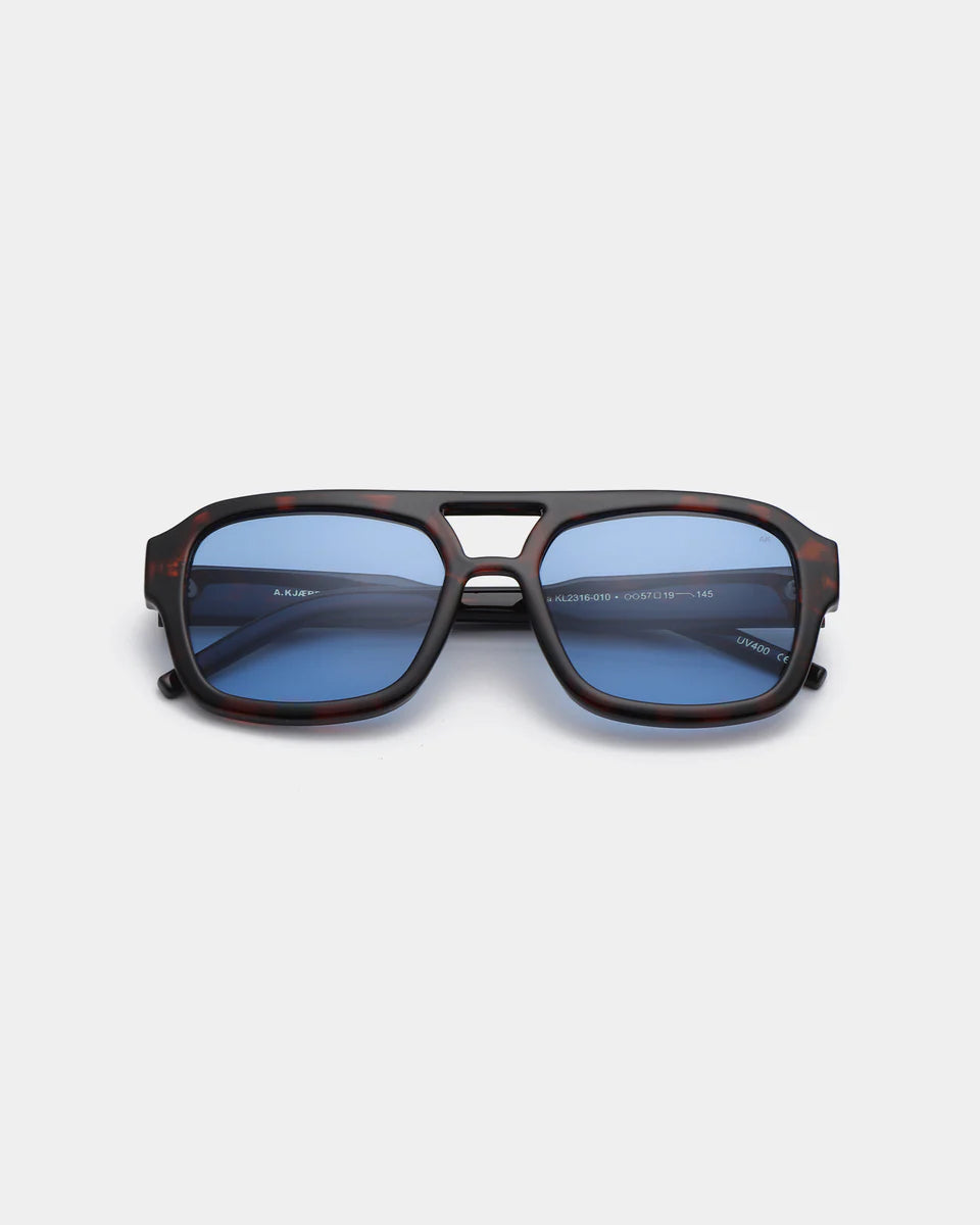 OCCHIALE DA SOLE KAYA DEMI TORTOISE (LENTI BLU)