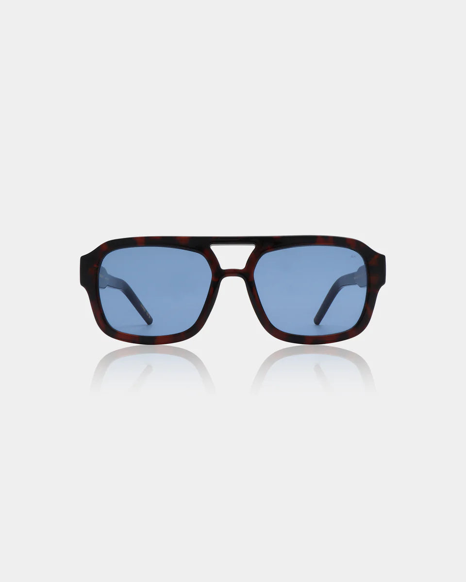 OCCHIALE DA SOLE KAYA DEMI TORTOISE (LENTI BLU)