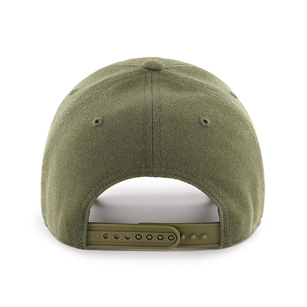 CAPPELLINO SNAPBACK IN MISTO LANA LEGNO DI SANDALO