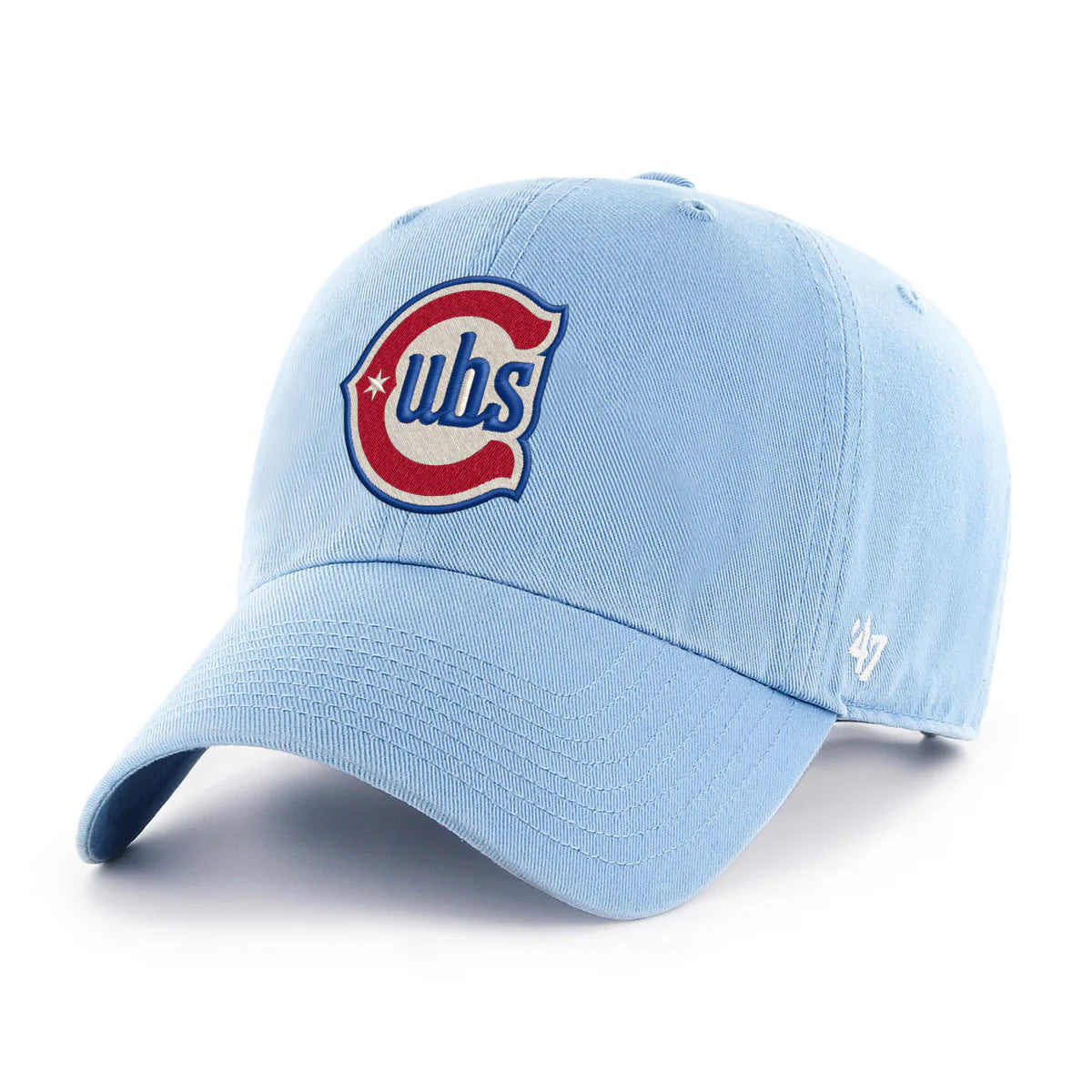 CAPPELLINO CHICAGO CUBS IN COTONE AZZURRO