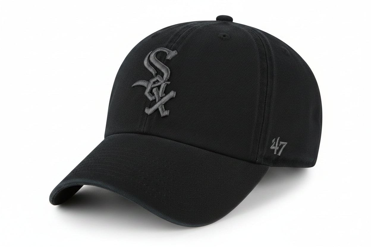 CAPPELLINO CHICAGO WHITE SOX IN COTONE NERO