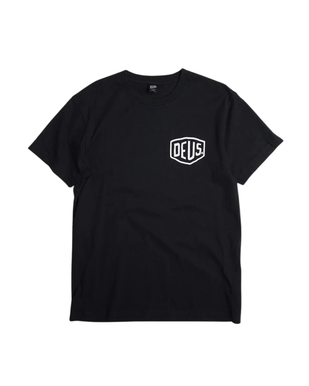 T-SHIRT REGULAR FIT IN COTONE NERO