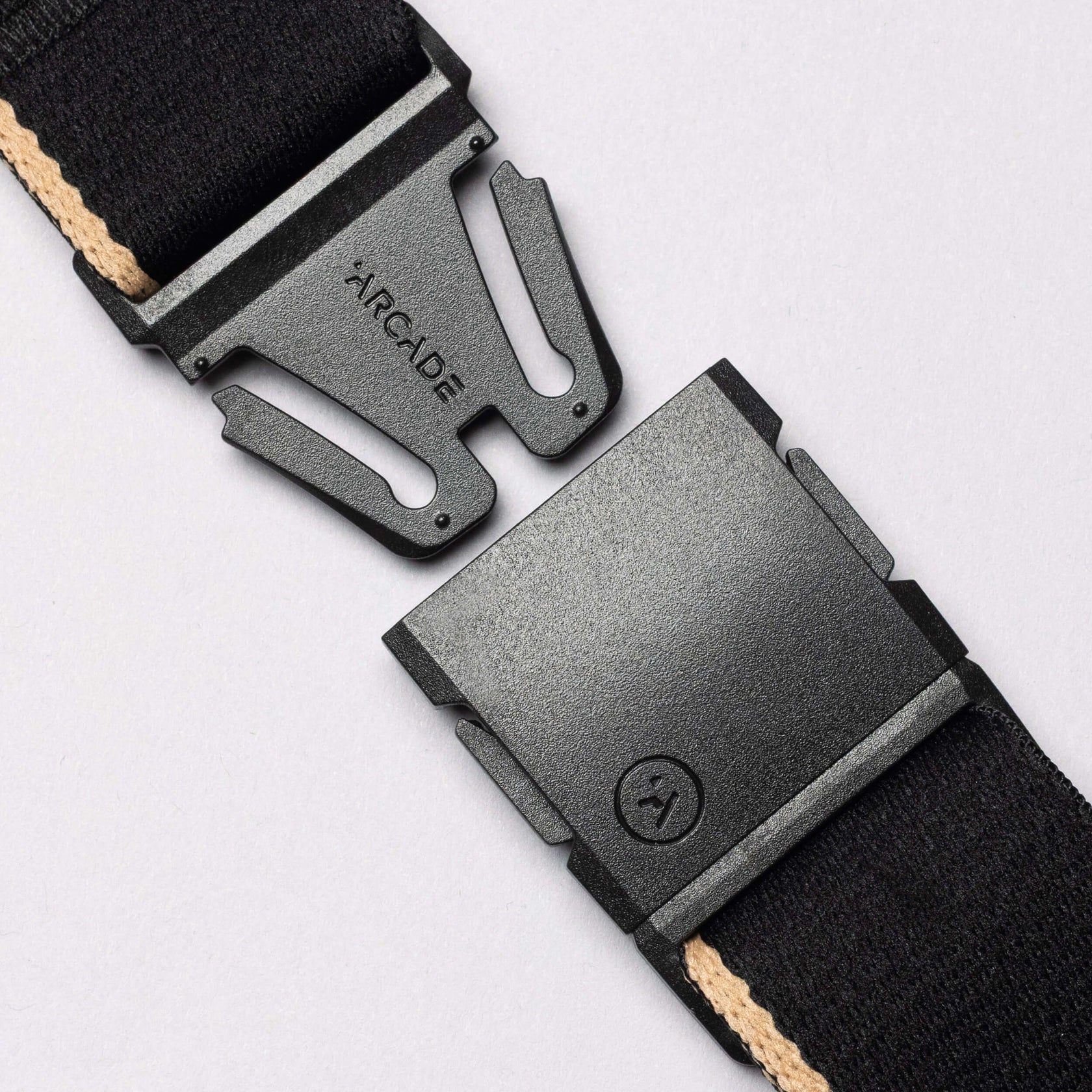 CINTURA BLACKWOOD NERA SABBIA