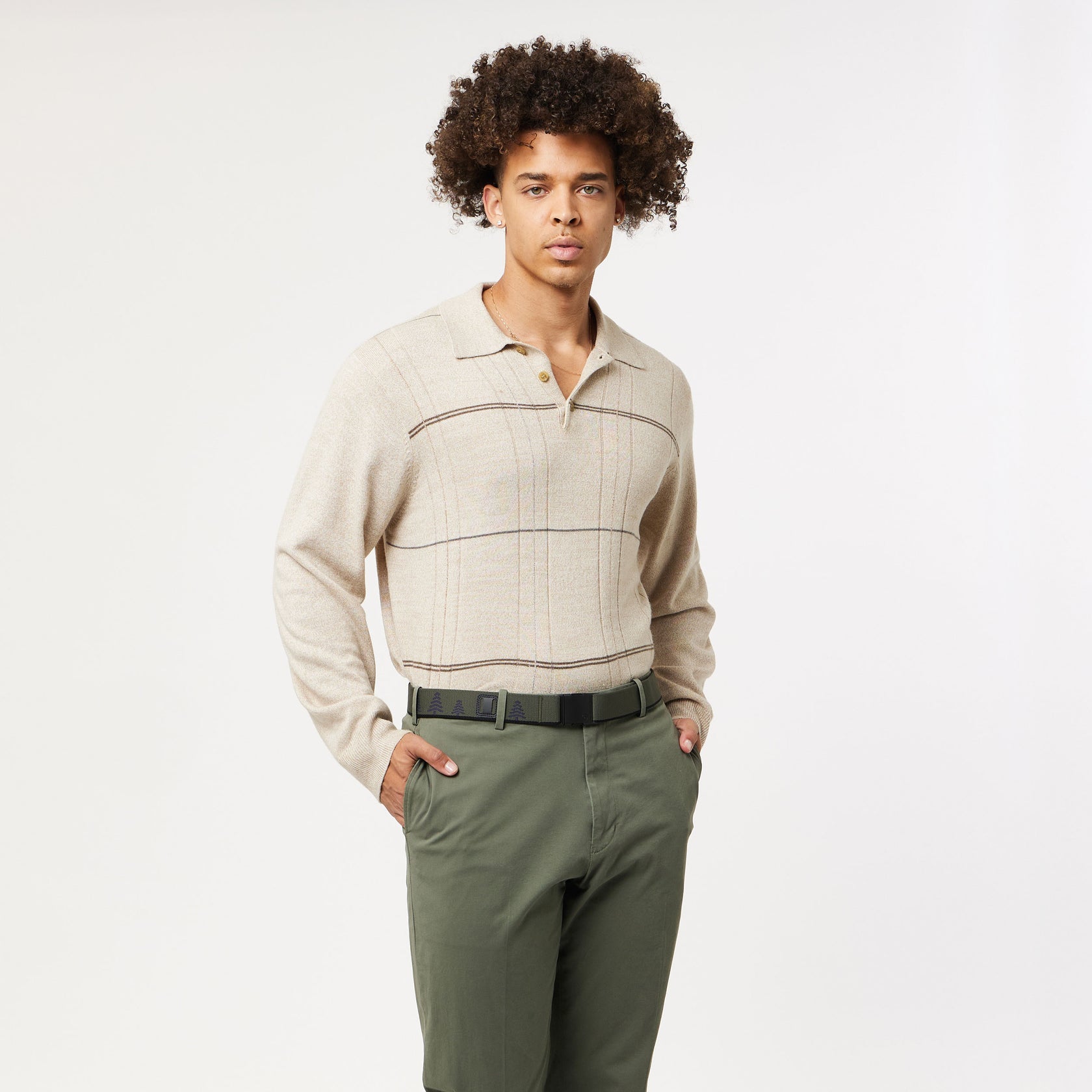 CINTURA BLACKWOOD EDERA VERDE NERA