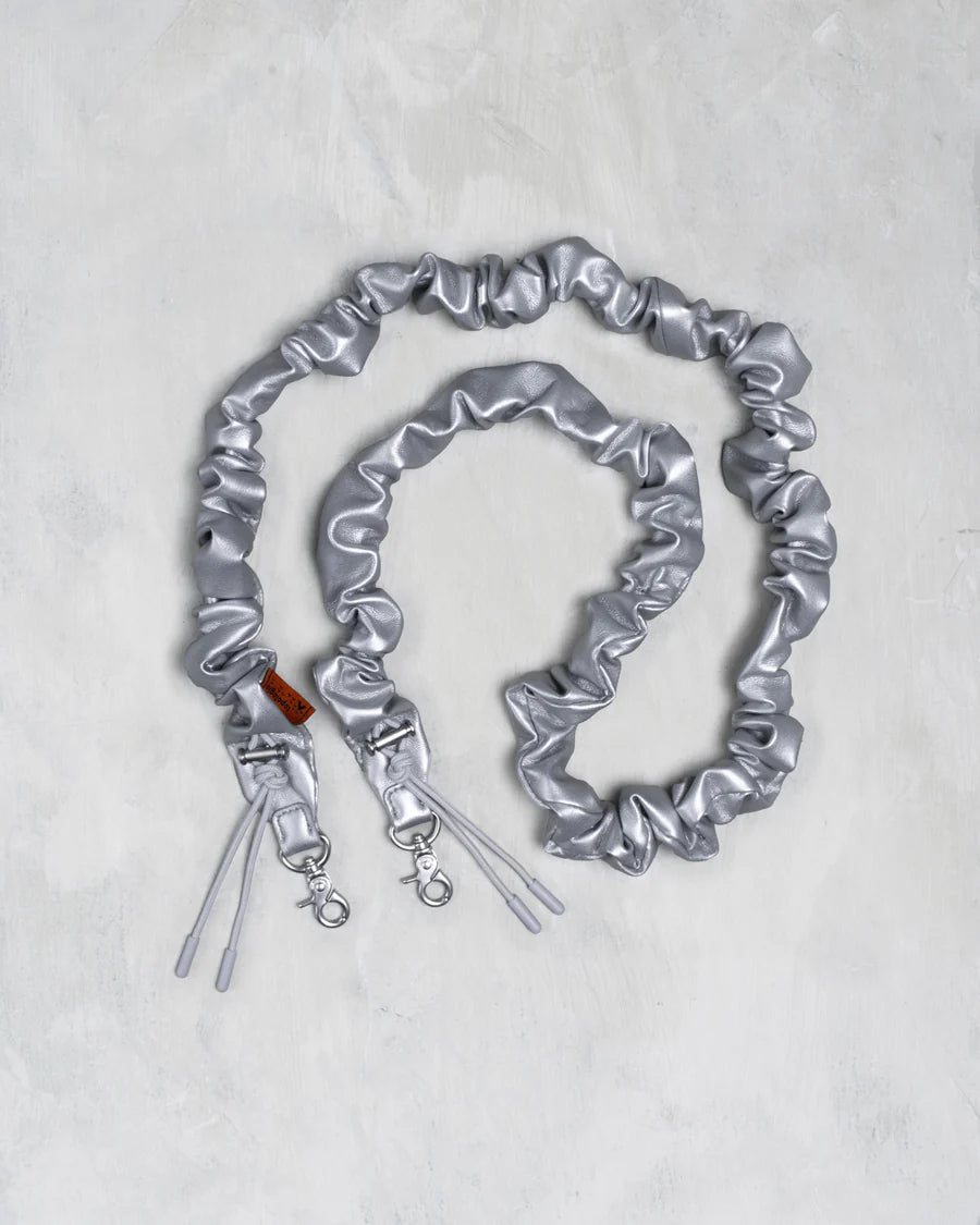 TOPOLOGIE - BUNGEE STRAP CHROME SYNTHETIC LEATHER