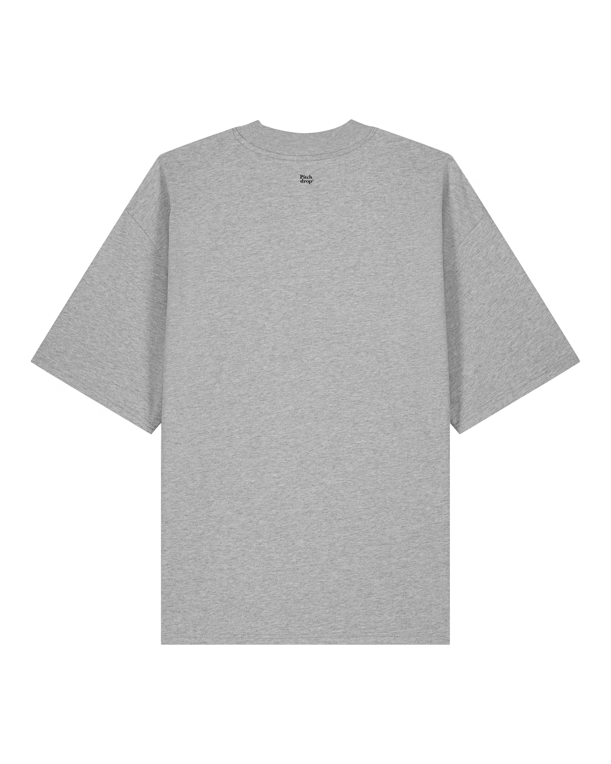 T-SHIRT BOX FIT IN COTONE GRIGIO