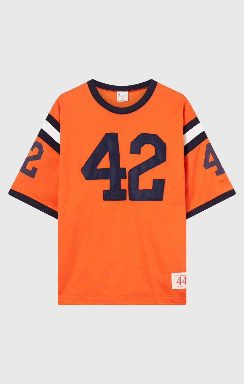 T-SHIRT RINGER ARANCIONE