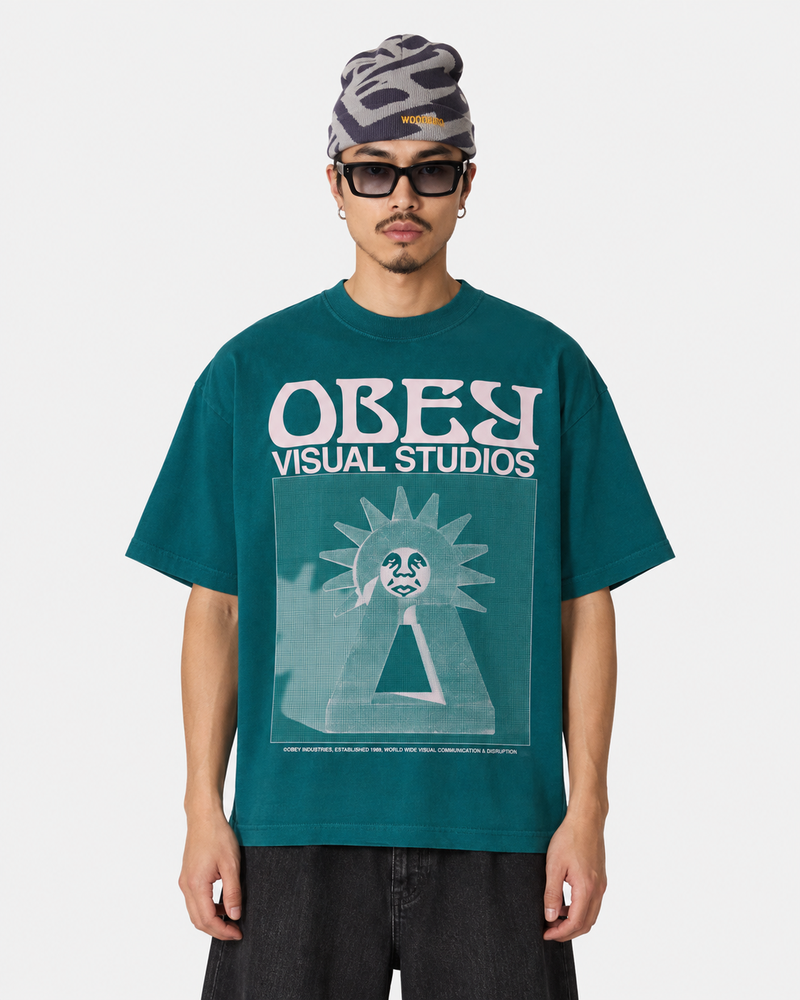 T-SHIRT RELAXED FIT IN COTONE VERDE