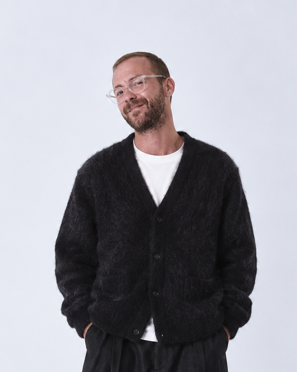 CARDIGAN MORBIDO REGULAR FIT NERO
