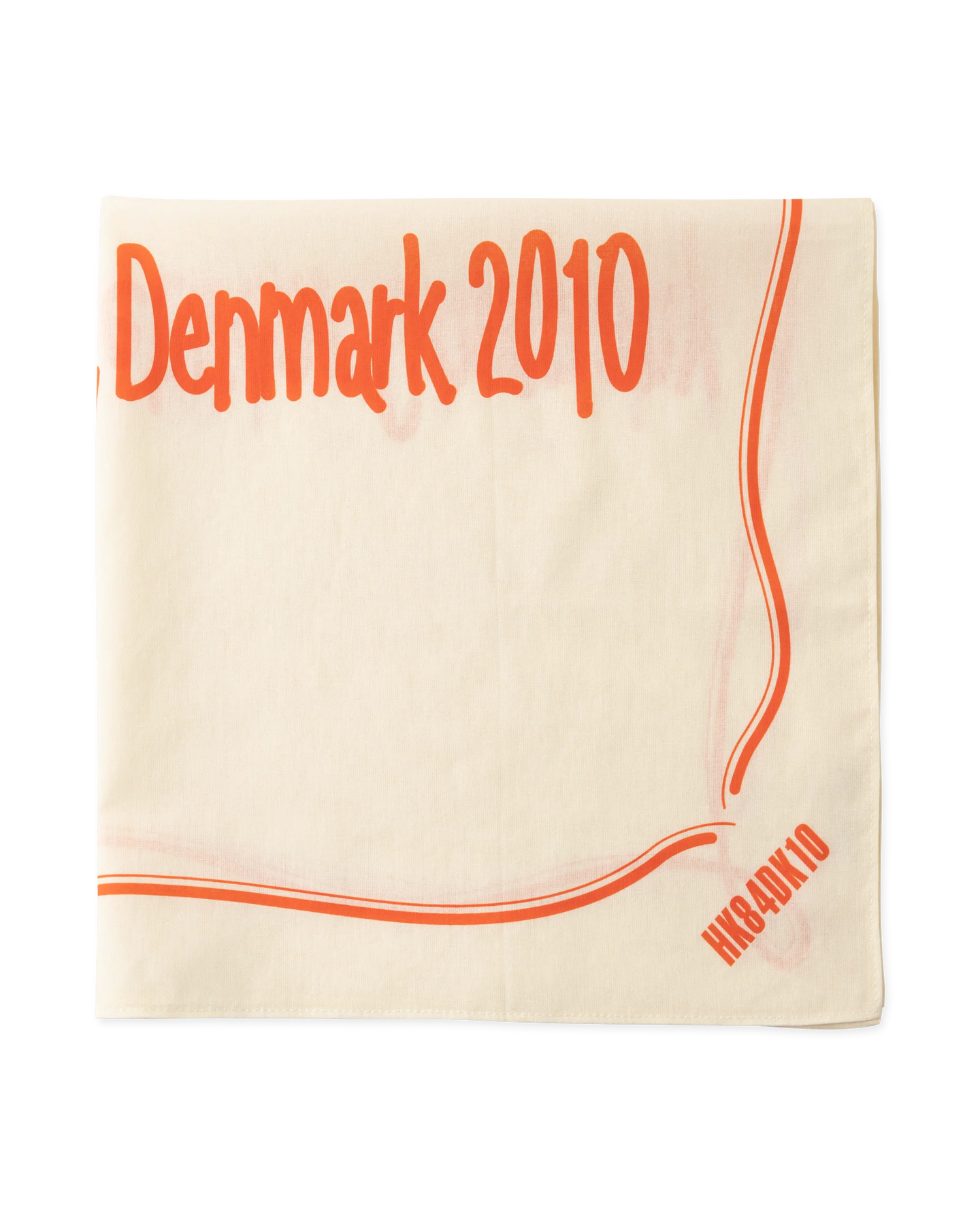 SCIARPA HKDK IN COTONE OFF WHITE