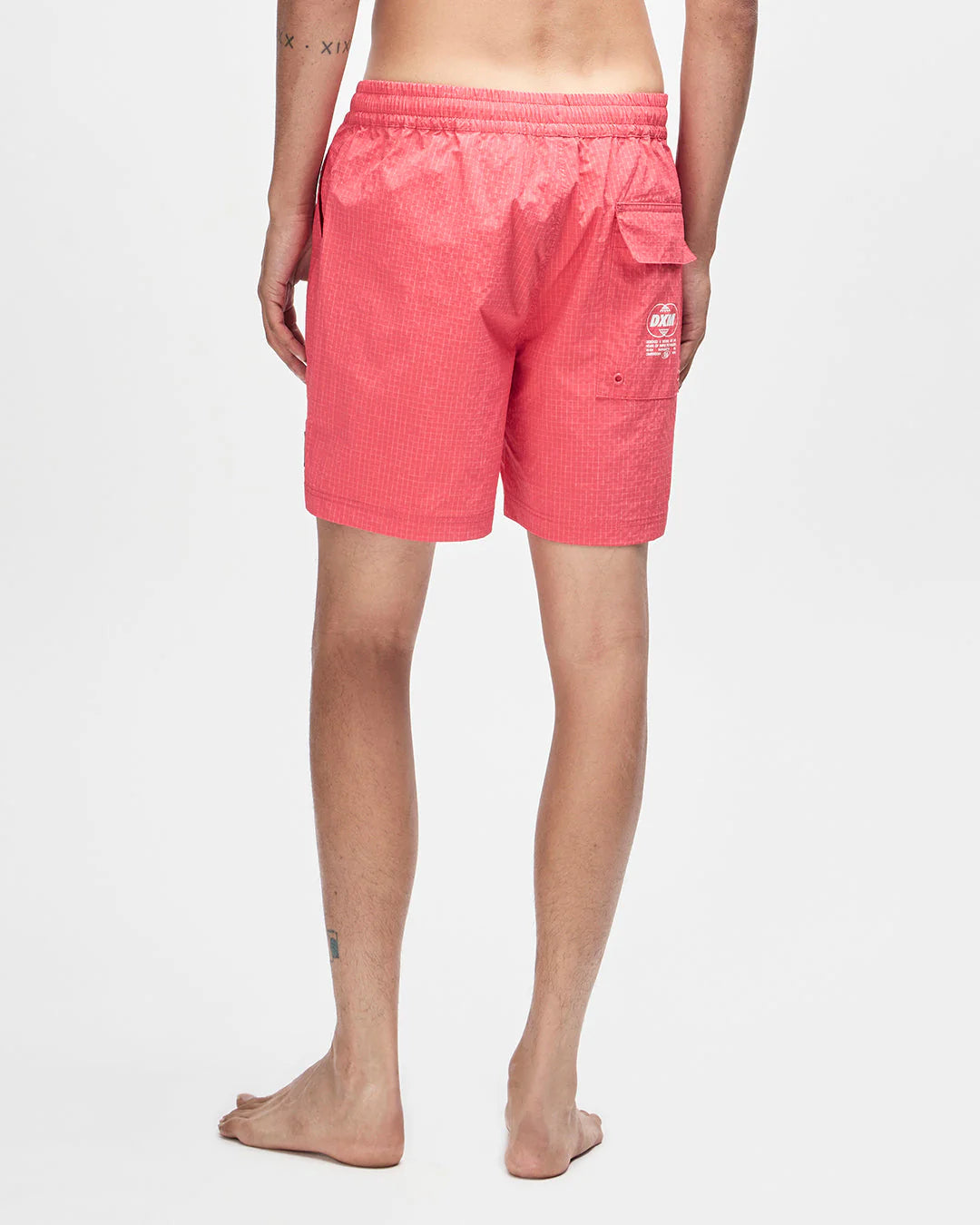 SHORTS DA BAGNO ROSSO MELONE