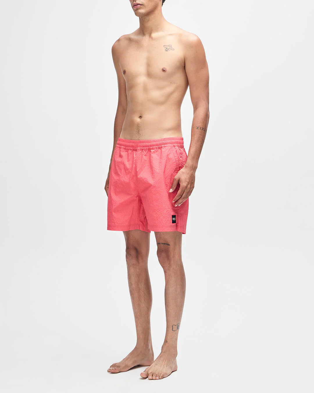 SHORTS DA BAGNO ROSSO MELONE