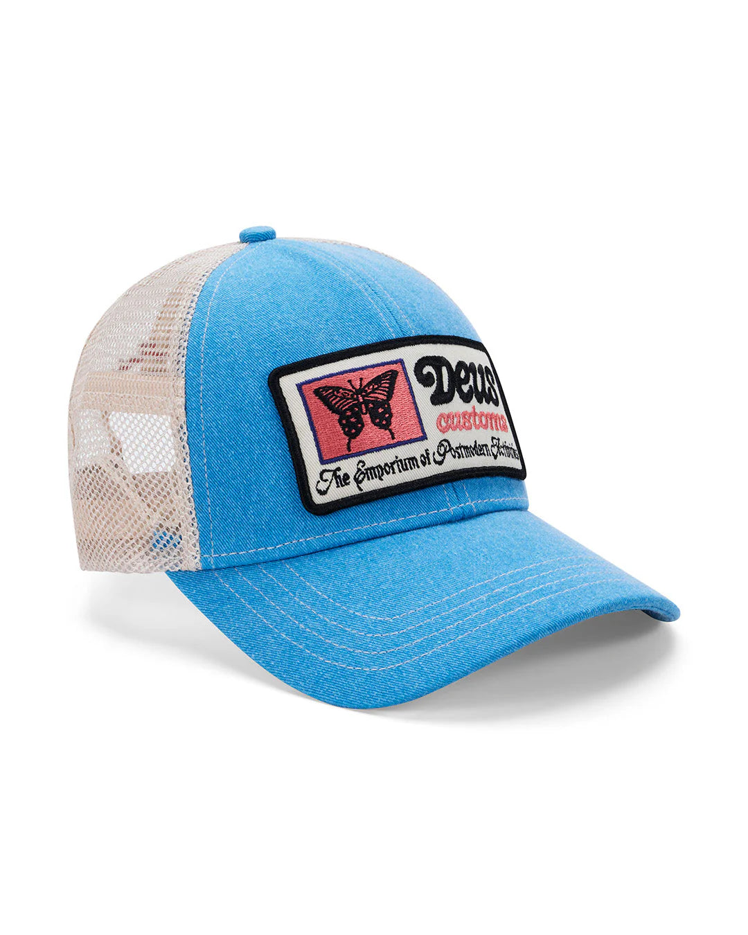 CAPPELLINO CON RETE E PATCH BONNIE BLU
