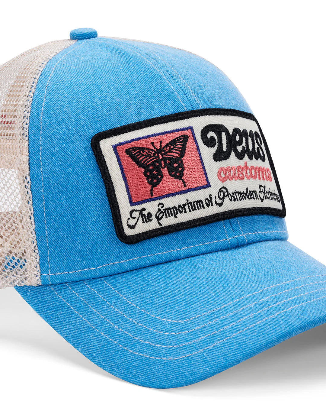 CAPPELLINO CON RETE E PATCH BONNIE BLU