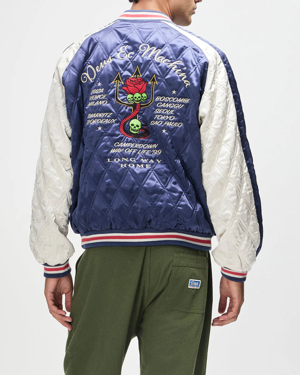 GIACCA BOMBER REVERSIBILE IN NYLON