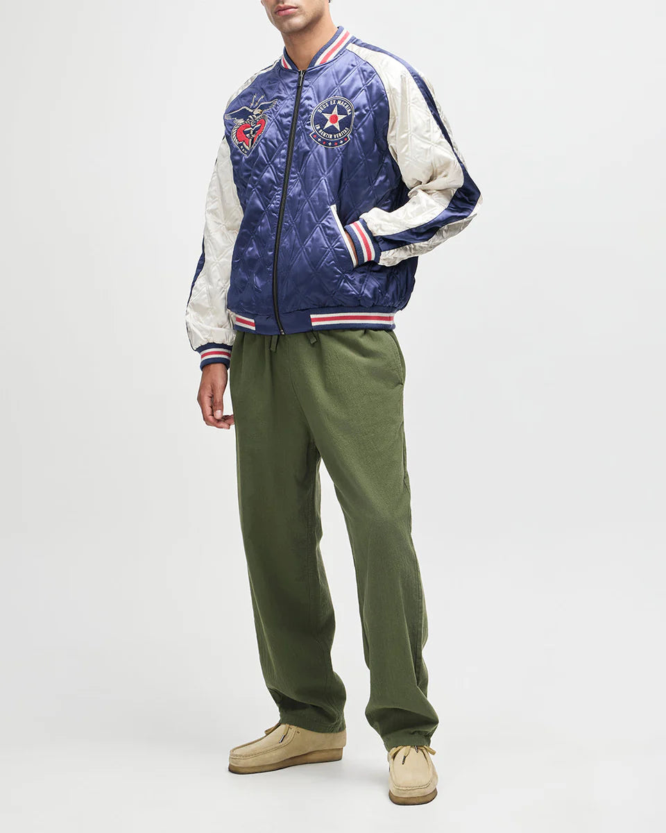 GIACCA BOMBER REVERSIBILE IN NYLON