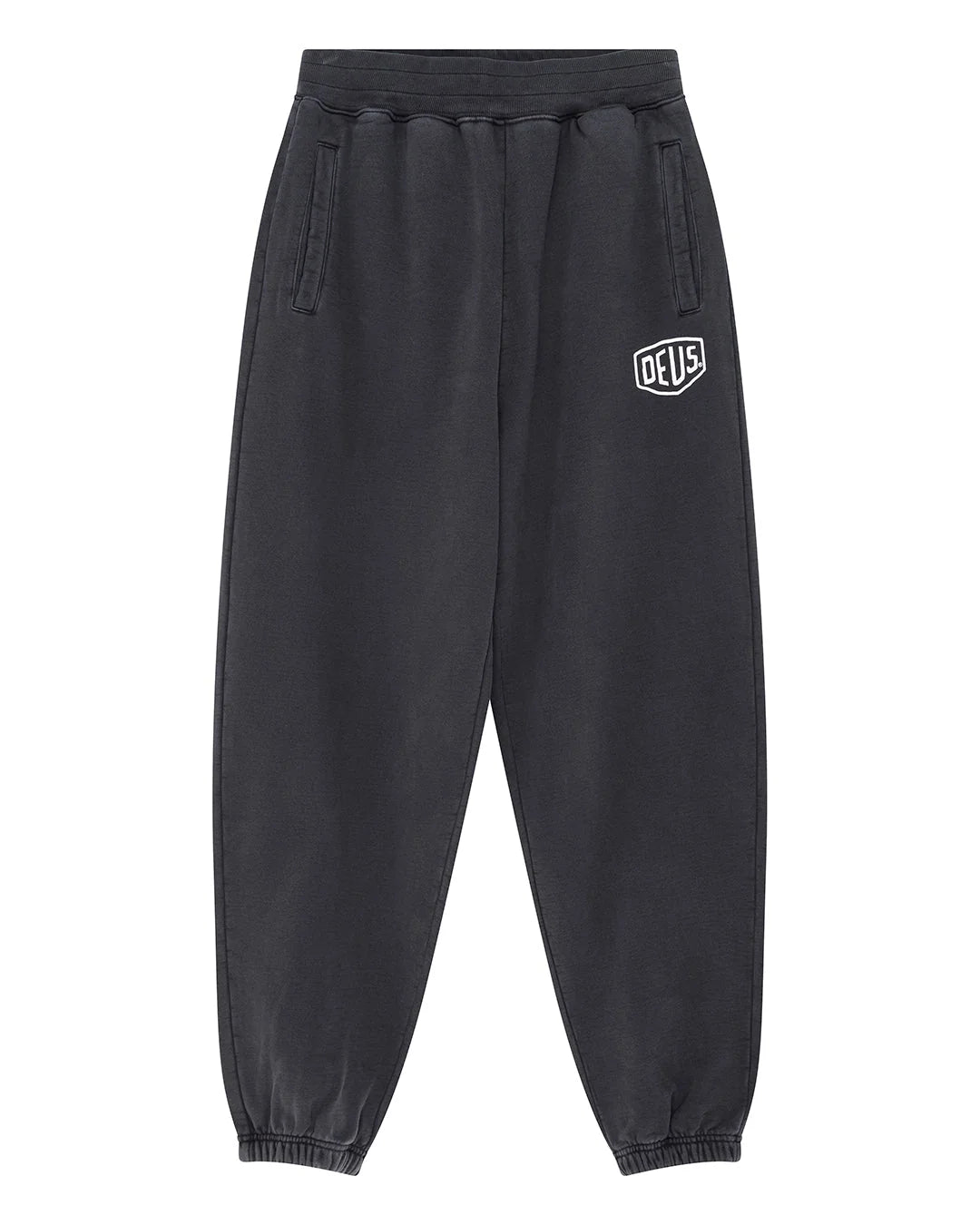 PANTALONE IN FELPA DI COTONE NERO