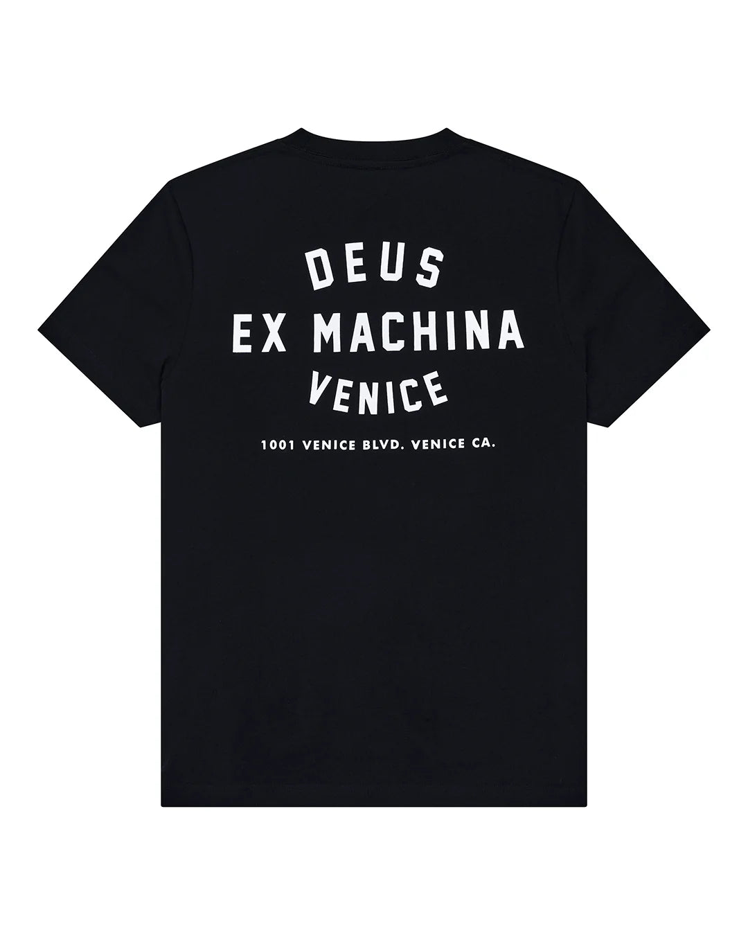 T-SHIRT REGULAR FIT IN COTONE NERO