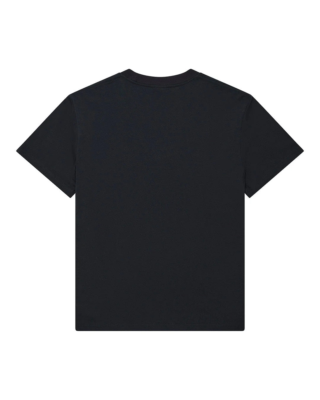 T-SHIRT CON TASCHINO IN COTONE NERO