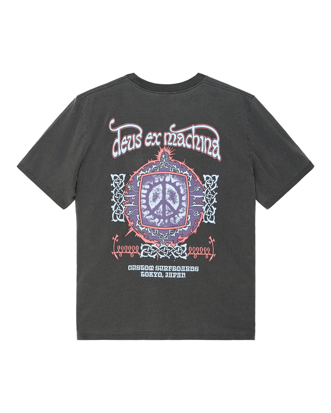 T-SHIRT VIRTUAL INSANITY IN COTONE GRIGIO ANTRACITE