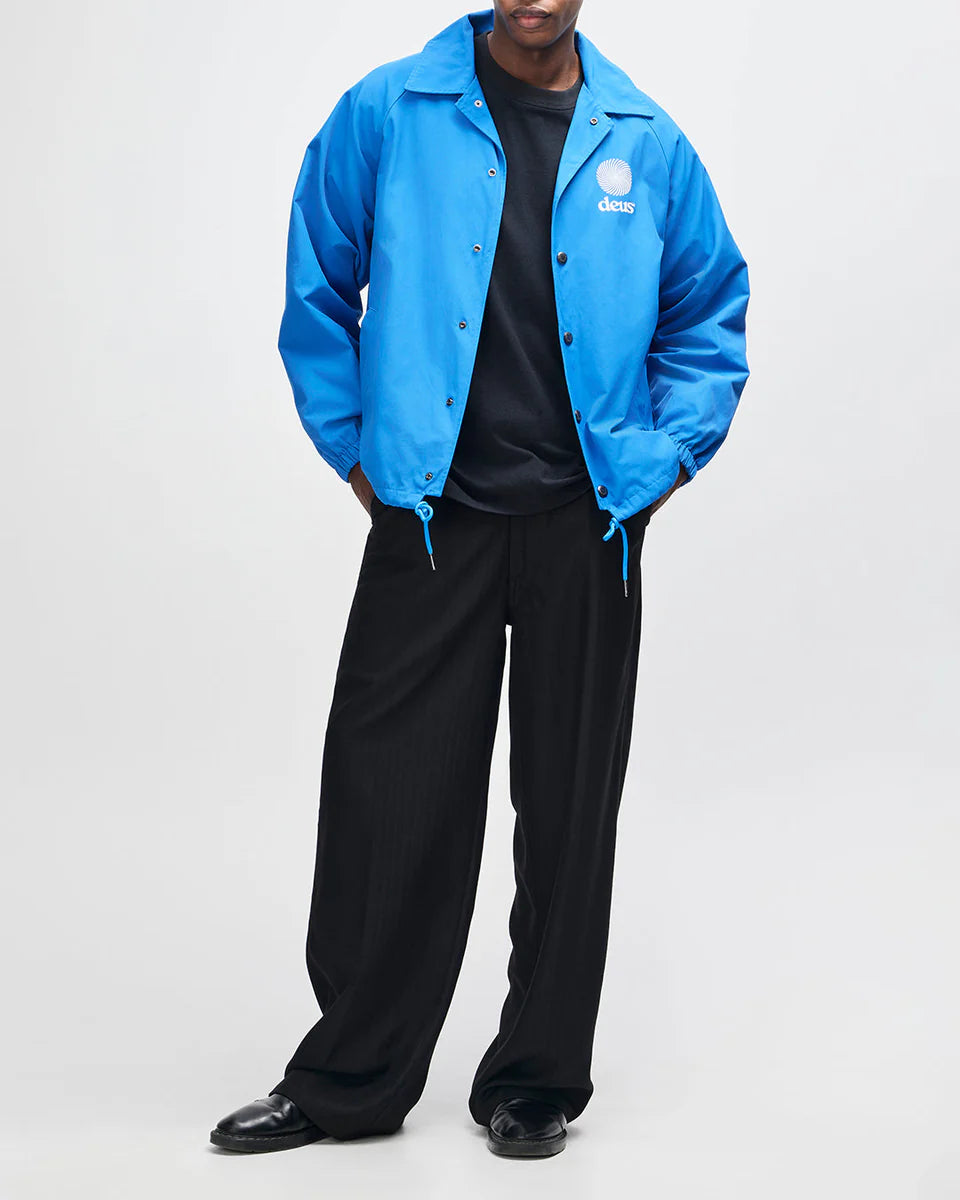 GIACCA LEGGERA IN MISTO COTONE AZZURRA