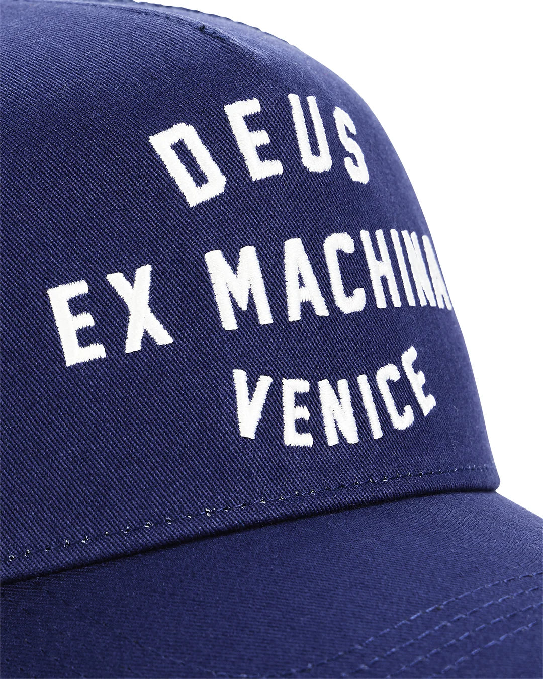 CAPPELLINO TRUCKER IN COTONE BLU