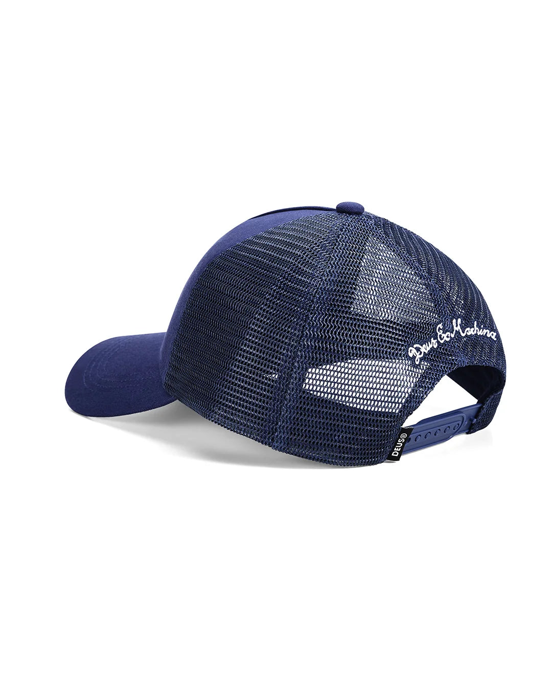 CAPPELLINO TRUCKER IN COTONE BLU
