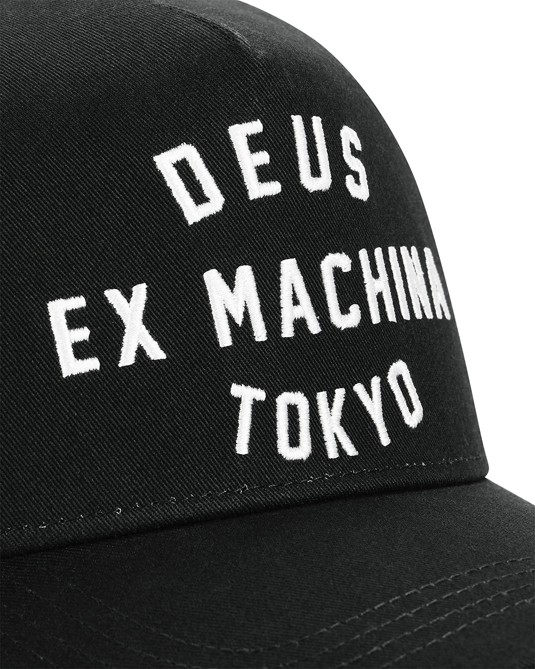 CAPPELLINO TRUCKER IN COTONE NERO