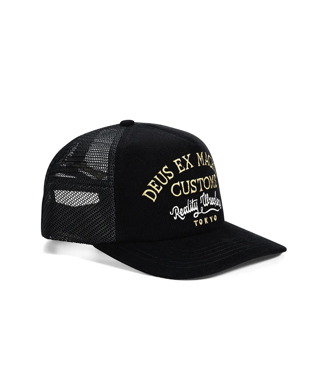 CAPPELLINO TRUCKER IN COTONE NERO
