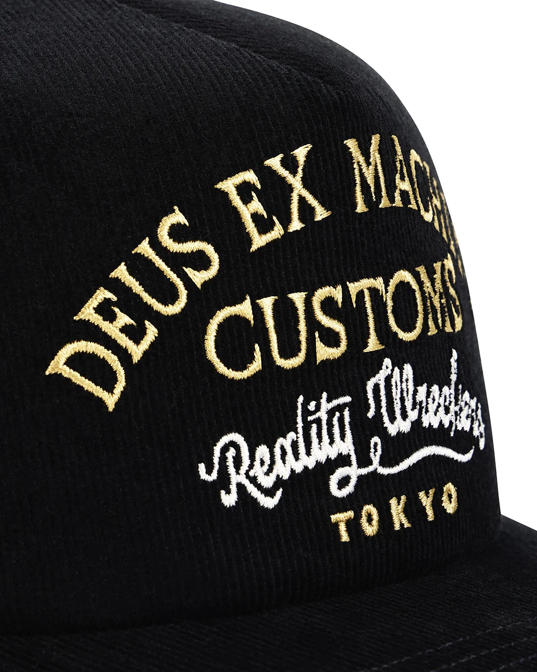 CAPPELLINO TRUCKER IN COTONE NERO