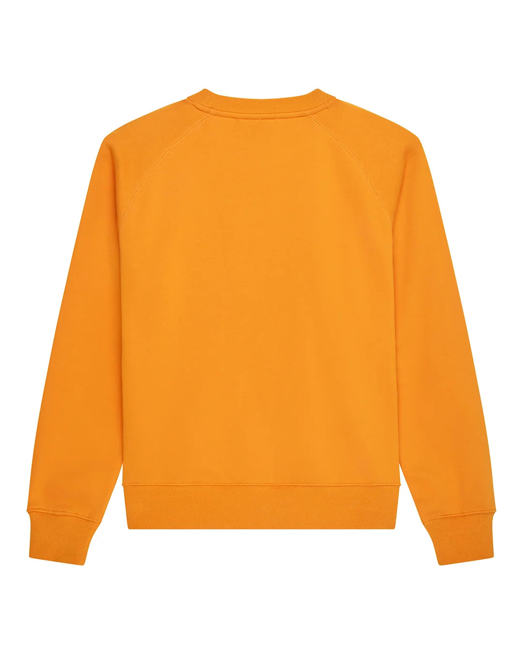 FELPA GIROCOLLO IN COTONE GIALLO