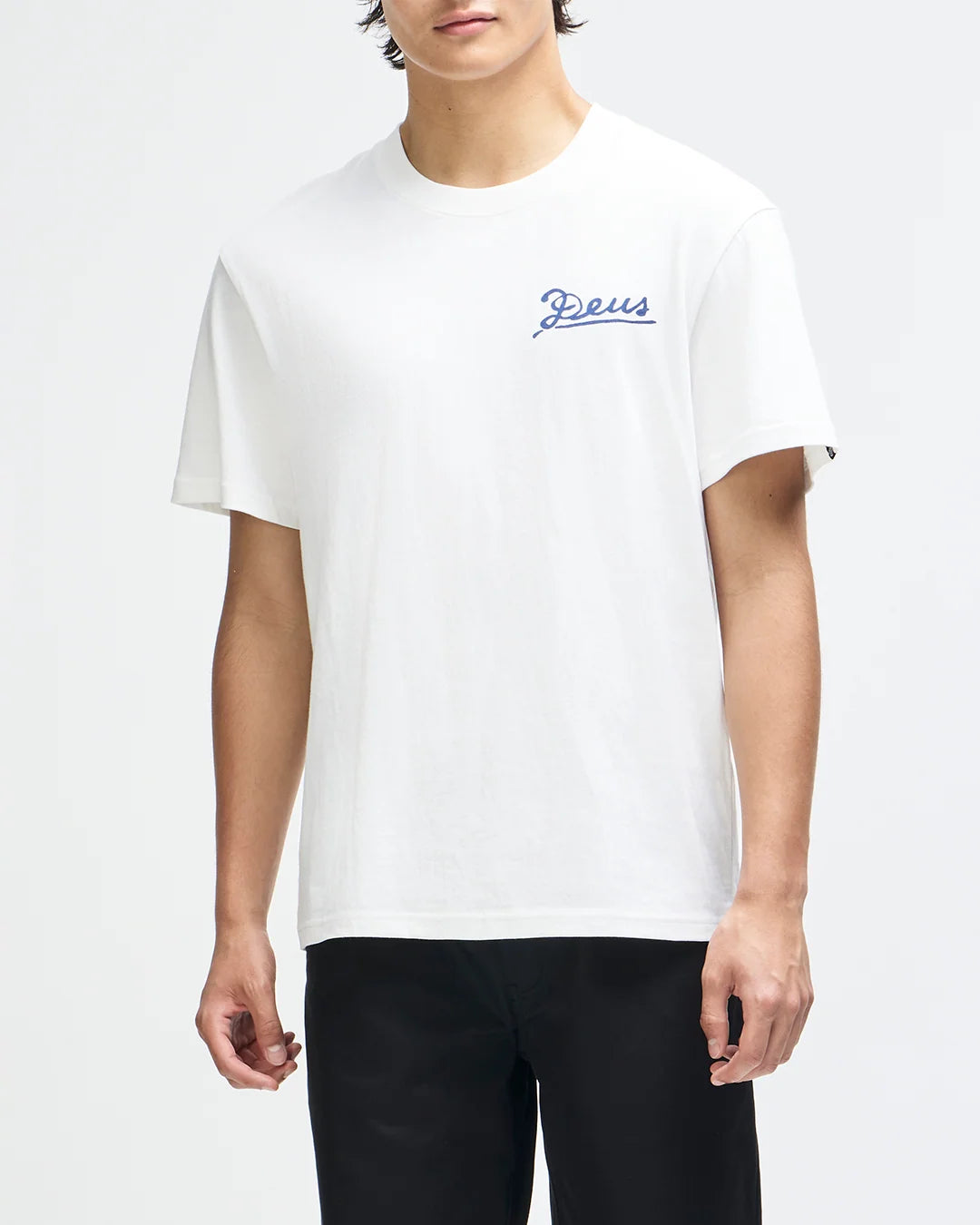T-SHIRT RELAXED FIT IN COTONE BIANCO