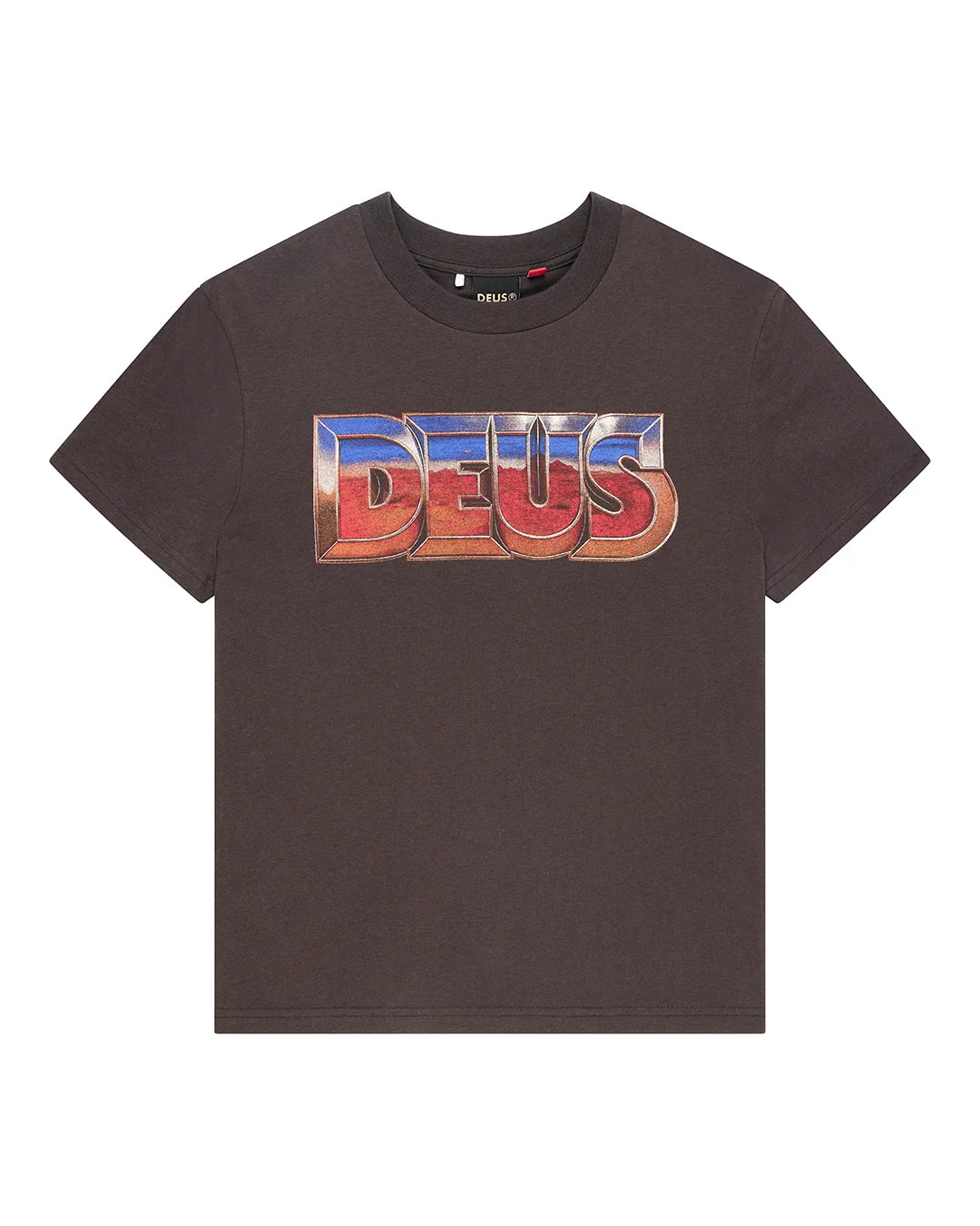 T-SHIRT BOX FIT IN COTONE GRIGIO ANTRACITE