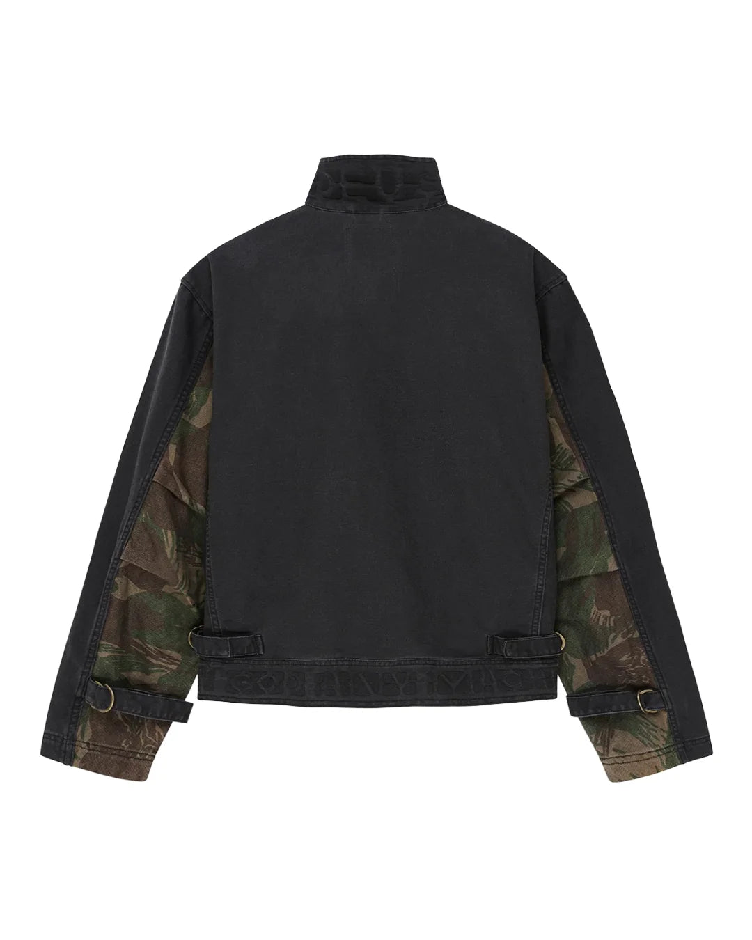 GIACCA OVERSIZED FIT IN COTONE GRIGIO ANTRACITE OVERDYED