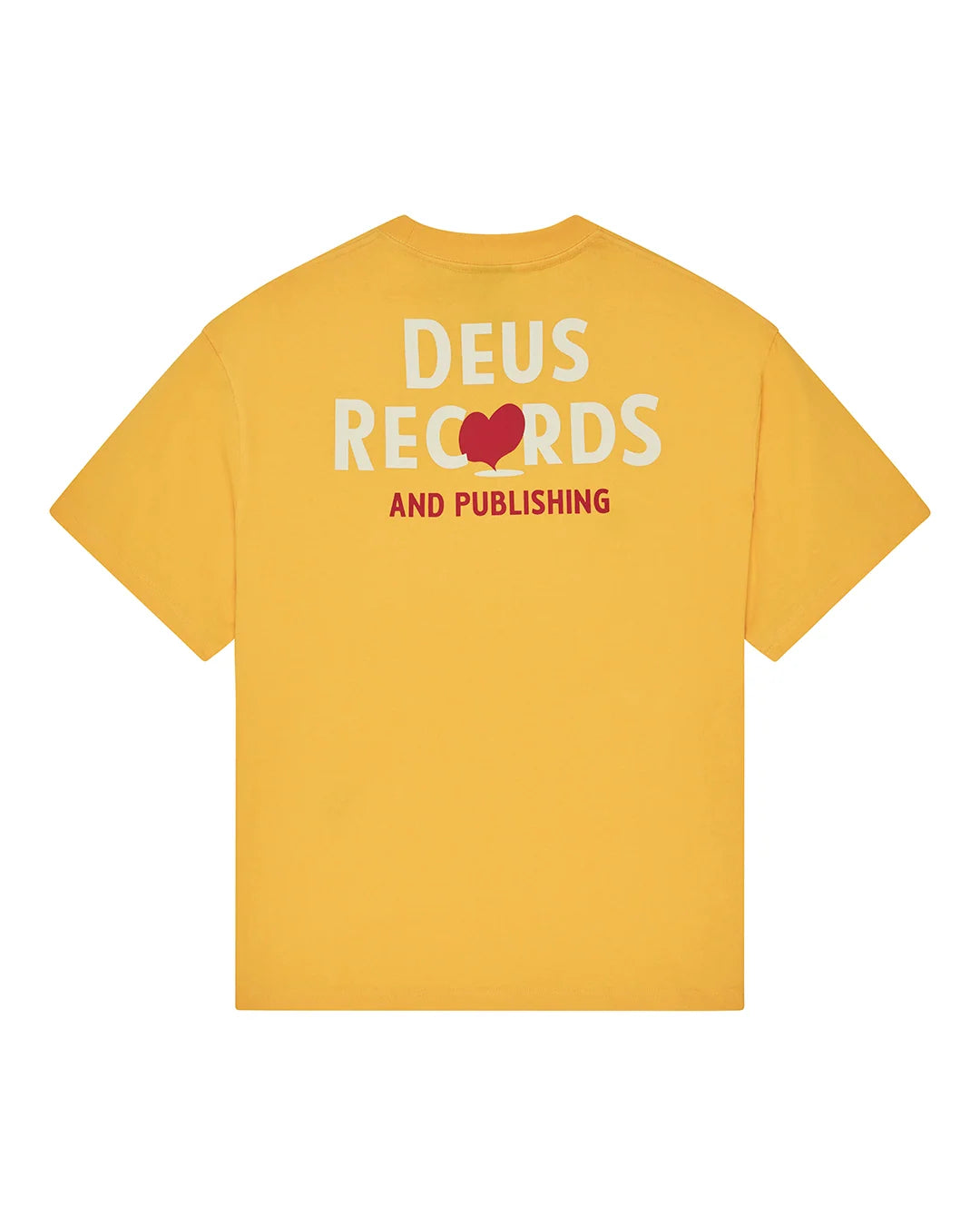 T-SHIRT OVERSIZED FIT IN COTONE GIALLO